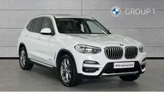 Alpine white Used 2018 BMW X3 xLine SUV | £26,450 (Fair price)