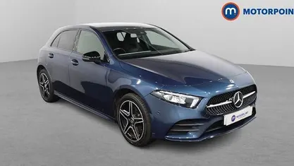 Used Mercedes A250 Executive 218 HP (160 kW) 2022 Blue Hatchback