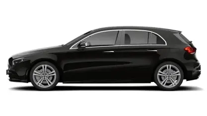 Usado Mercedes A200 AMG line 150 HP (110 kW) 2020 Preto Citadino