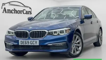 Used BMW 530 Comfort Edition 265 HP (194 kW) 2019 Blue Sedan