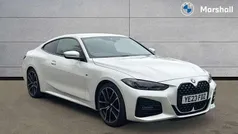 Mineral white metallic Used 2023 BMW 420 M Sport Coupe | £31,164 (Good price)