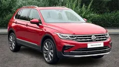Red Used 2021 VW Tiguan Elegance SUV | £23,150 (Fair price)