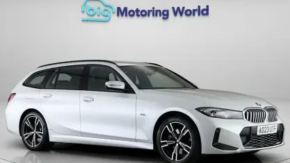 Used BMW 330e M Sport 292 HP (214 kW) 2023 White Estate