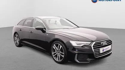 Used Audi A6 S-Line 204 HP (150 kW) 2021 Black Estate