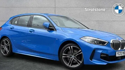 Used BMW 118 M Sport 140 HP (102 kW) 2020 Blue Hatchback