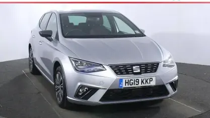 Used Seat Ibiza XCELLENCE 116 HP (85 kW) 2019 Silver Hatchback