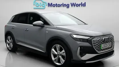 Used Audi Q4 e-tron S-Line 150 kW (204 HP) 2023 Grey SUV
