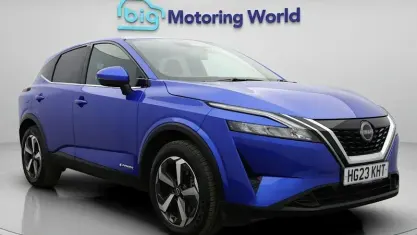 Used Nissan Qashqai N-Connecta 190 HP (139 kW) 2023 Blue SUV
