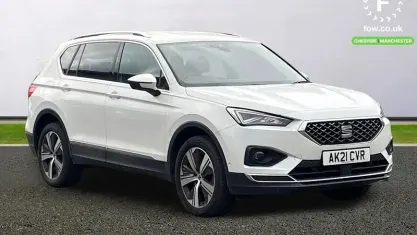 Used Seat Tarraco XCELLENCE 150 HP (110 kW) 2021 White SUV