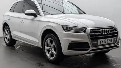 White Used 2018 Audi Q5 Sport SUV | £17,050 (Fair price)