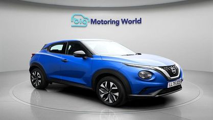 New Nissan Juke Acenta Premium 114 HP (83 kW) 2025 Blue SUV