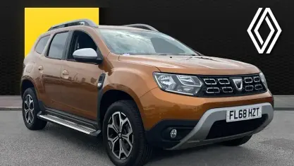 Used Dacia Duster Prestige 116 HP (85 kW) 2018 Orange SUV