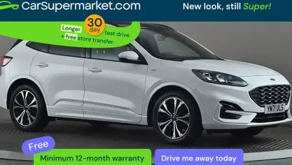 Begagnad Ford Kuga ST-Line X 120 HK (88 kW) 2021 Vit SUV