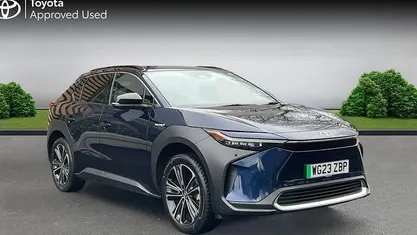 Used Toyota bZ4X 160 kW (218 HP) 2023 Dark blue SUV