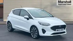 White Used 2022 Ford Fiesta Titanium Hatchback | £15,127 (Fair price)