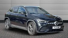 Cosmos black Used 2021 Mercedes GLA180 AMG Line Premium Plus SUV | £21,750 (Fair price)