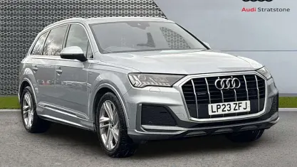 Used Audi Q7 Black Edition 286 HP (210 kW) 2023 Silver SUV