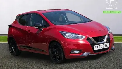 Used Nissan Micra N-TEC 101 HP (74 kW) 2020 Red Hatchback