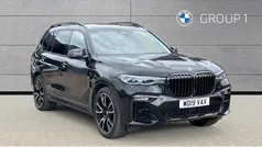 Black Used 2019 BMW X7 M Sport SUV | £48,195 (Fair price)