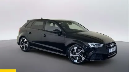 Used Audi S3 Sportback Black Edition 300 HP (220 kW) 2019 Black Hatchback