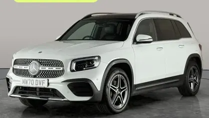 Used Mercedes GLB200 AMG Line Premium Plus 163 HP (119 kW) 2021 White SUV