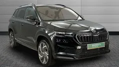 Black magic pearl effect Used 2022 Skoda Karoq SportLine SUV | £20,250 (Fair price)