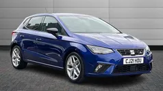 Sapphire blue Used 2021 Seat Ibiza FR Hatchback | £11,690 (Fair price)