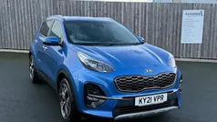 Blue Used 2021 Kia Sportage 4 SUV | £16,750 (Fair price)
