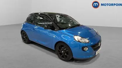 Used Vauxhall Adam 69 HP (50 kW) 2019 Blue Hatchback