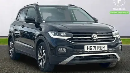 Used VW T-Cross Black Edition 110 HP (80 kW) 2022 Black SUV