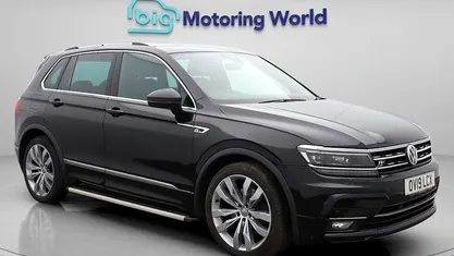 Black Used 2018 VW Tiguan R-line SUV | £18,800 (Fair price)