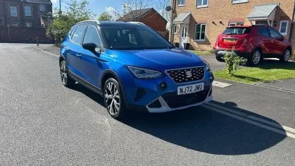 Used Seat Arona Xperience Lux 110 HP (80 kW) 2023 Blue SUV