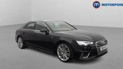 Begagnad Audi A4 S-Line 190 HK (139 kW) 2019 Svart Sedan