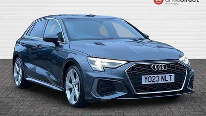 Used Audi A3 Sportback S-Line 110 HP (80 kW) 2023 Grey Hatchback