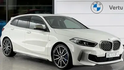 Used BMW M135 Comfort Edition 306 HP (225 kW) 2024 White Hatchback