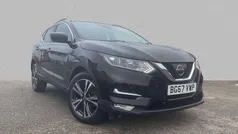 Black Used 2017 Nissan Qashqai N-Connecta SUV | £9,200 (Fair price)