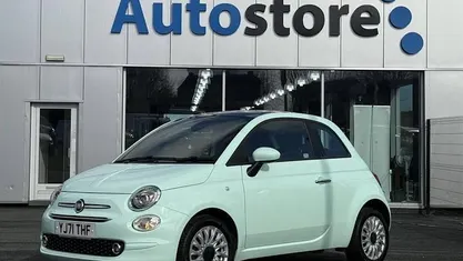 Used Fiat 500 Lounge 70 HP (51 kW) 2020 Green Hatchback