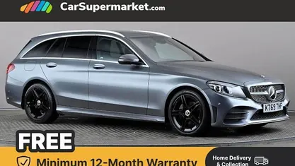 Used 2020 Mercedes C220 AMG line Estate | £17,197 (Fair price)