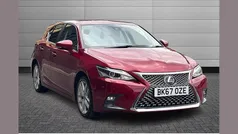 Red Used 2017 Lexus CT200h Hatchback | £14,791 (Fair price)