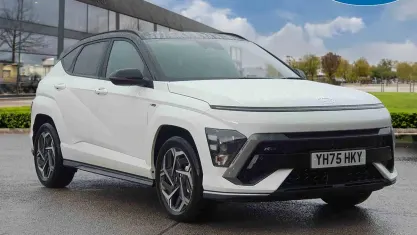 Used Hyundai Kona N Line 129 HP (94 kW) 2025 White SUV