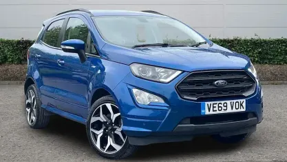 Używany Ford Ecosport ST-Line 125 KM (91 kW) 2019 Niebieski SUV