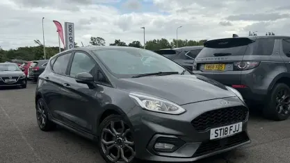 Used Ford Fiesta ST-Line 101 HP (74 kW) 2018 Grey Hatchback