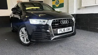 Used Audi Q3 S-Line 150 HP (110 kW) 2016 Black SUV