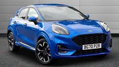 Blue Used 2021 Ford Puma Gen-E ST-Line X SUV | £14,550 (Fair price)