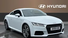 White Used 2018 Audi TT S-Line Coupe | £18,150 (Fair price)
