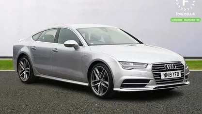 Silver Used 2017 Audi A7 Sportback S-Line Hatchback | £21,399 (Fair price)