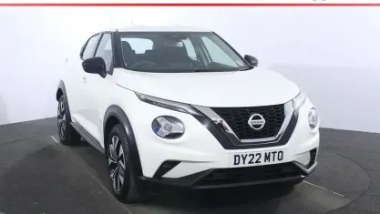 Used Nissan Juke Acenta 114 HP (83 kW) 2022 White SUV