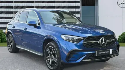 Used Mercedes GLC300 AMG line 313 HP (230 kW) 2026 Blue SUV