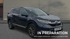 Metallic cosmic blue Used 2021 Honda CR-V Hybrid SUV | £22,397 (Fair price)