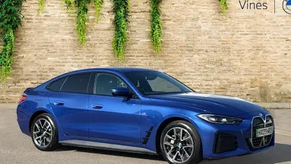 Used BMW i4 M Sport 250 kW (340 HP) 2023 Blue Sedan